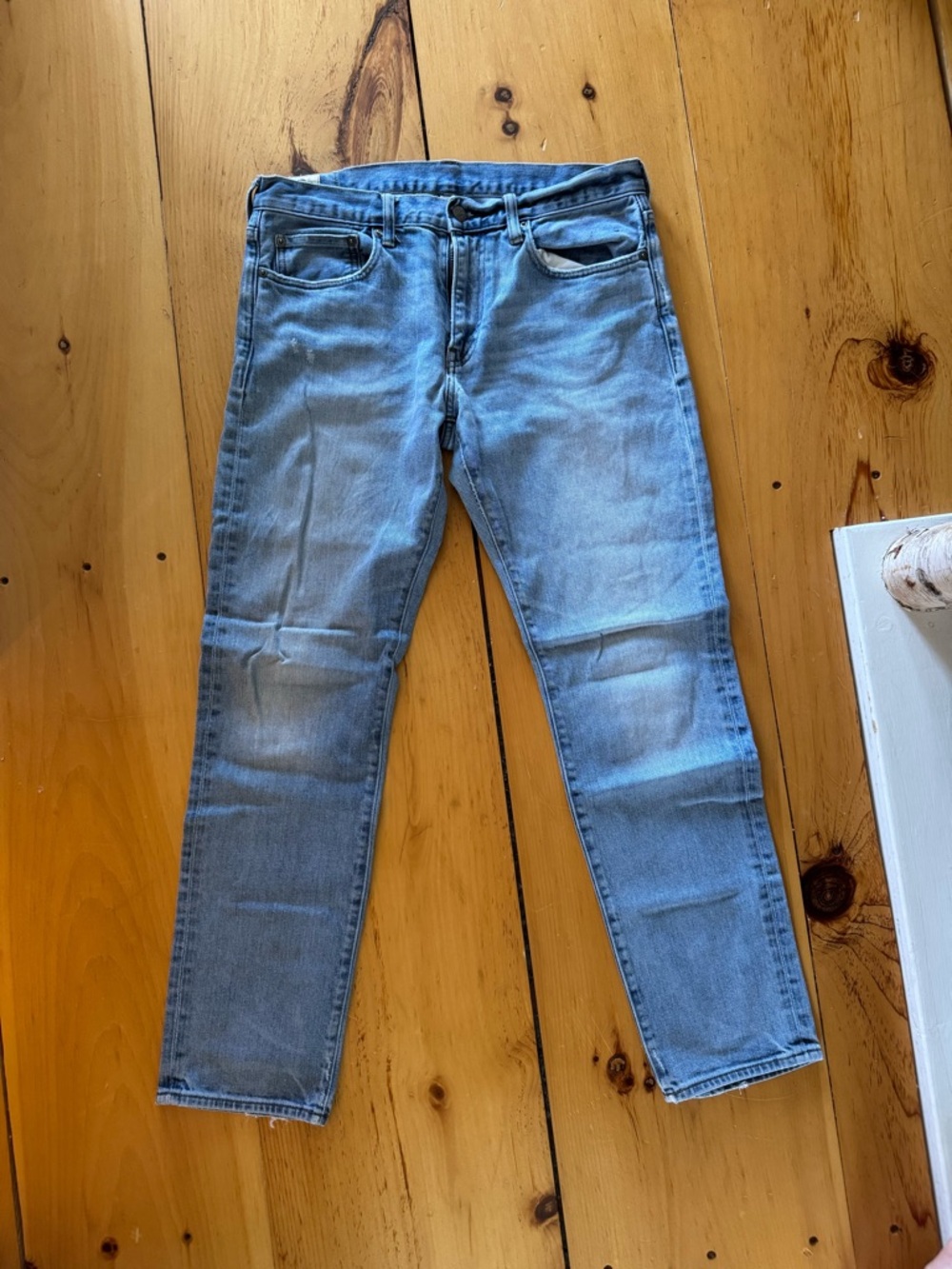 J. Crew Men's Light Blue Slim Jeans